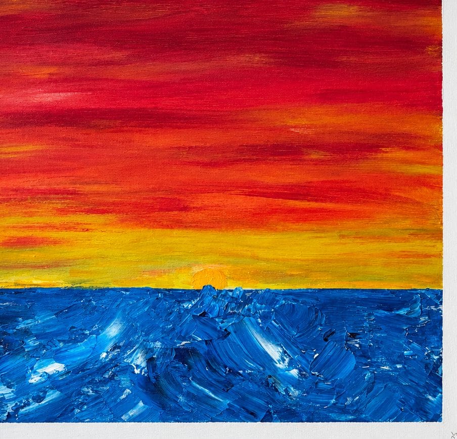Sunset, Open Water